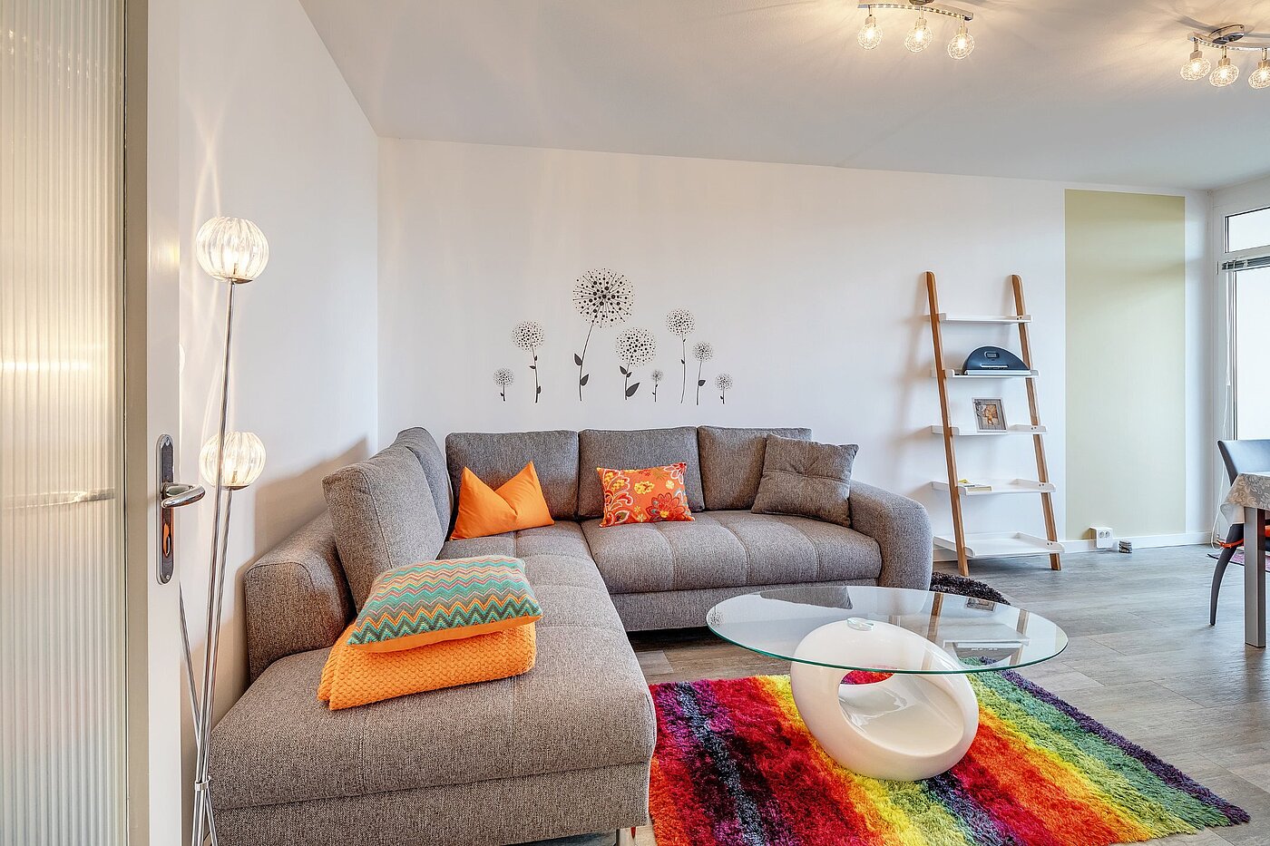 Appartamento a 2 camere | München-Aubing | 2104ML1 | Wohnzimmer mit Zugang...