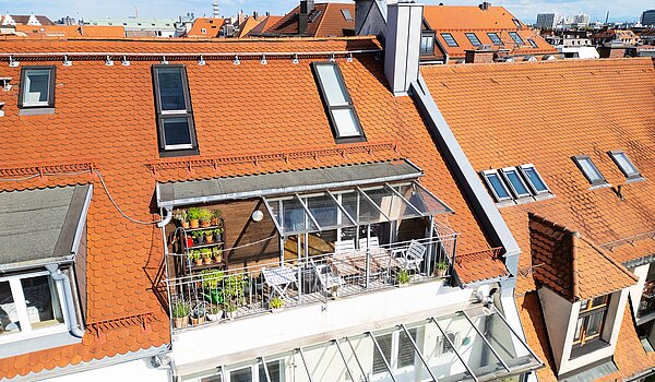 Appartamento a 5 camere | München-Neuhausen | 70140 | Vogelperspektive