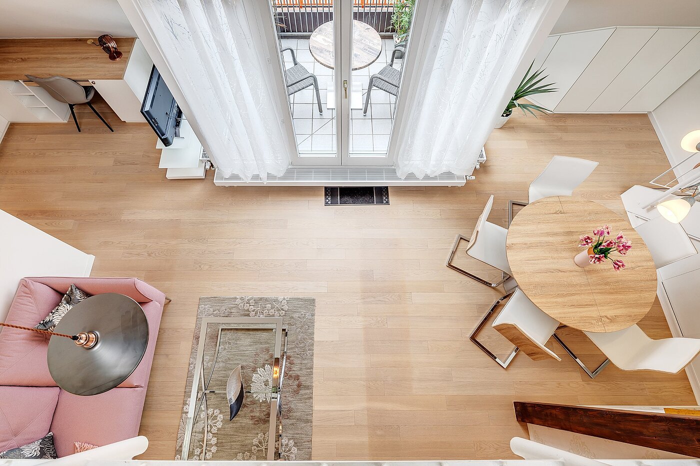 Appartamento a 2.5 camere | München-Moosach | 2012ML4 | Blick von der Galerie