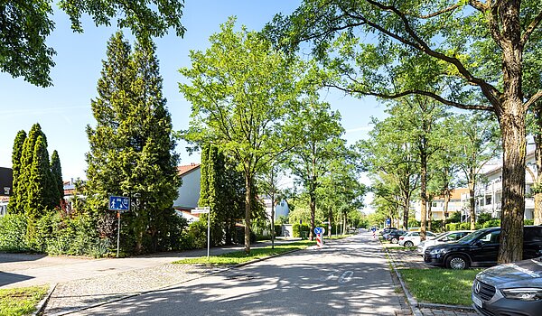Appartamento a 2 camere | Poing | 70373 | Straßenansicht