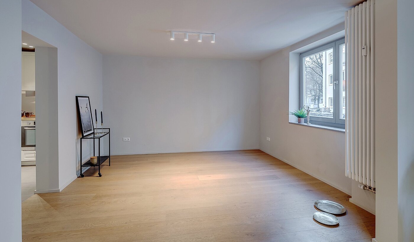 Piano rialzato a 2 camere | München-Lehel | 2012ML1 | ...offen gestaltet und...