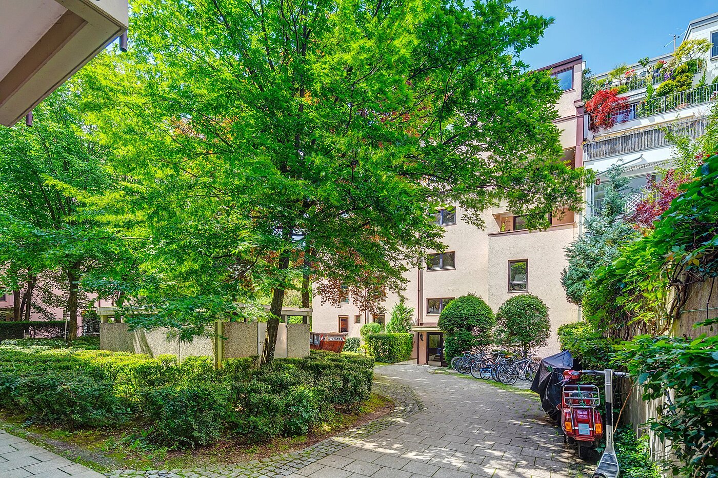 Appartamento a 2 camere | München-Sendling | 2106ML2 | Begrünter Innenhof