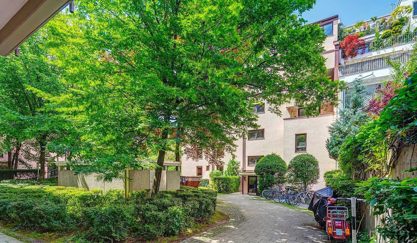 Appartamento a 2 camere | München-Sendling | 2106ML2 | Begrünter Innenhof