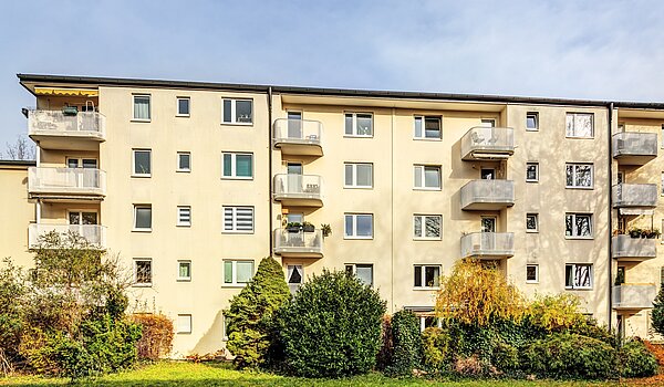 Appartamento a 3 camere | München-Bogenhausen | 70310 | Ansicht von der Innenhofseite