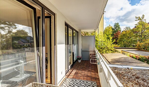 Appartamento a 2 camere | München-Maxvorstadt | 70497 | Balkon