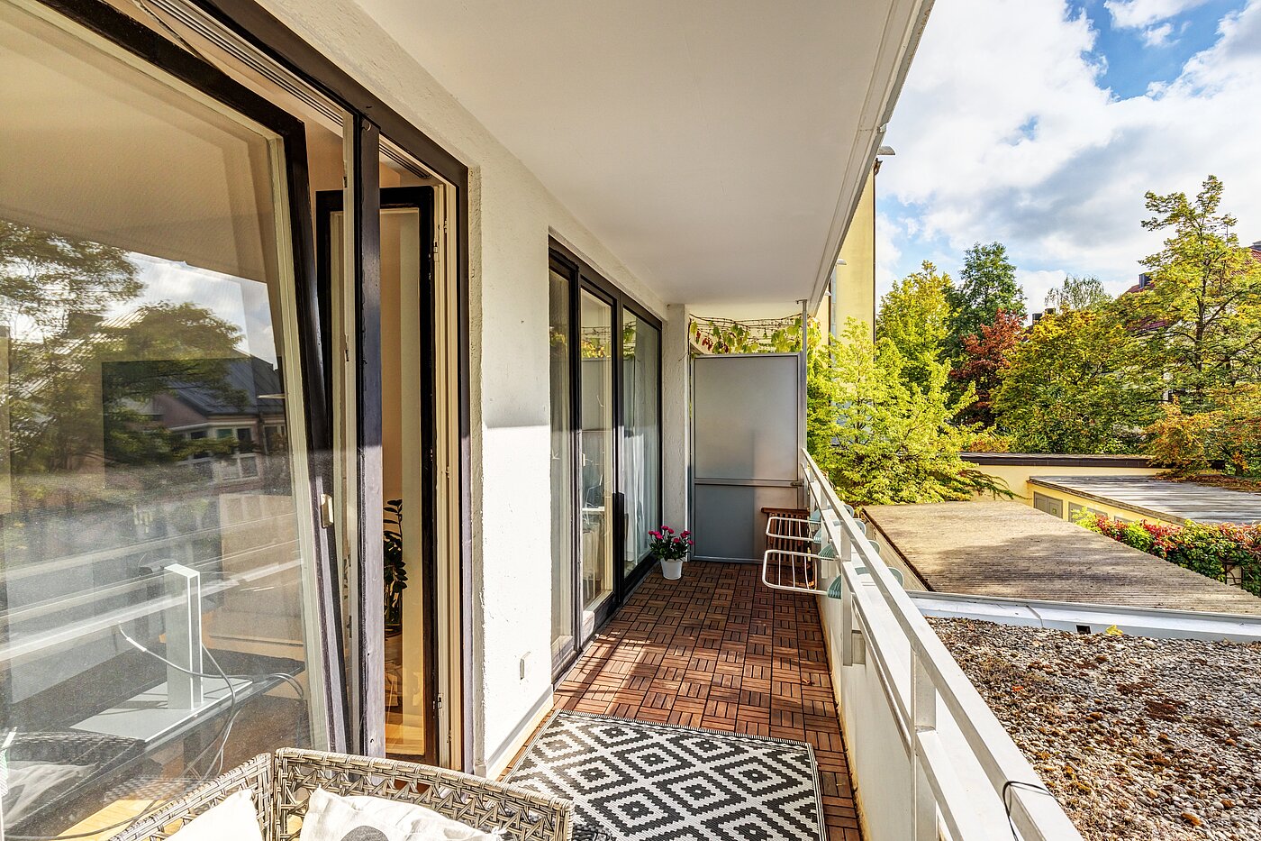 Appartamento a 2 camere | München-Maxvorstadt | 70497 | Balkon