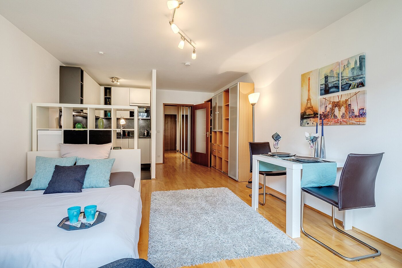 Appartamento a 1 camera | München-Haidhausen | 2102ML4 | Heller Wohnbereich mit...