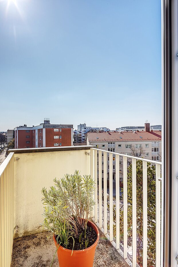 Appartamento a 2 camere | München-Sendling-Westpark | 2003ML10 | ...und kleinem Balkon
