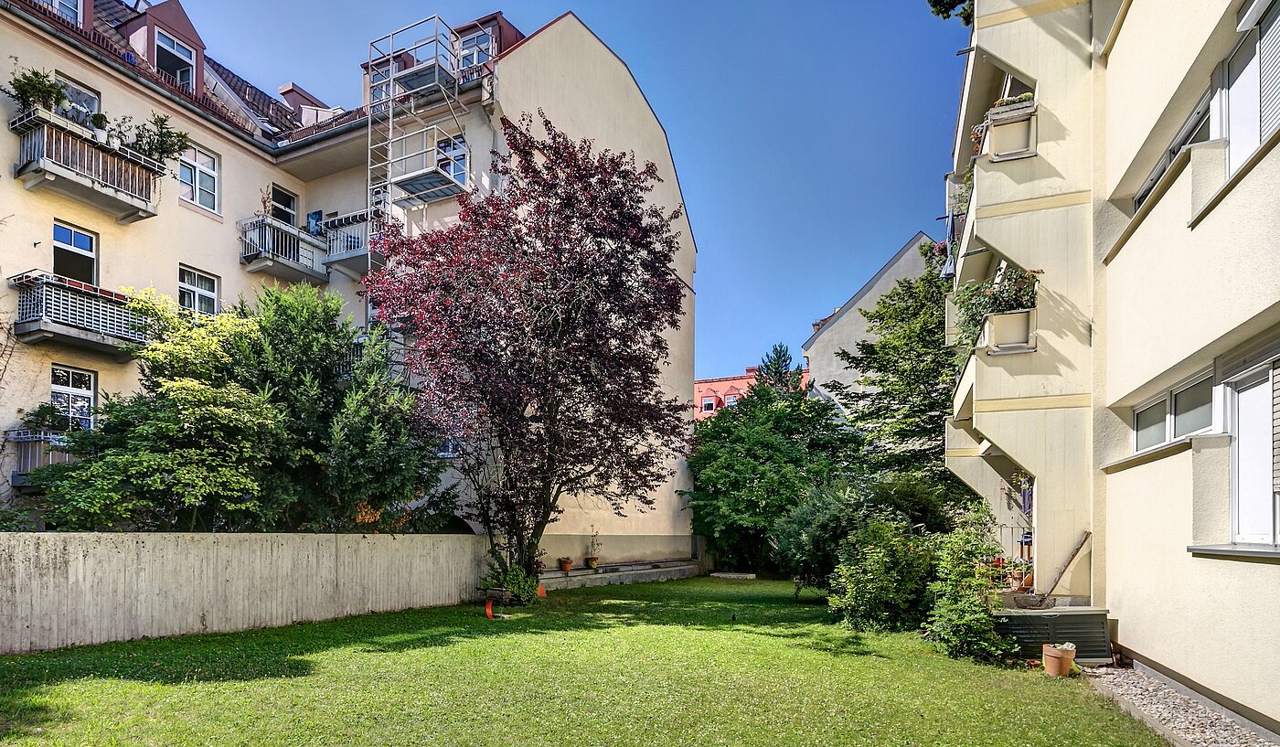 Appartamento a 1 camera | München-Isarvorstadt | 2110ML3 | Gemeinschaftsgarten