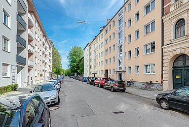 Maxvorstadt: Soleggiato appartamento di 2 stanze vicino all'università