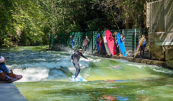 Appartamento Maisonette a 3 camere | München-Lehel | 2209ML5 | ...mit Eisbachwelle