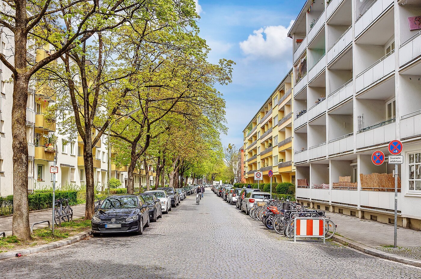 Appartamento a 1 camera | München-Schwabing | 2105ML1 | Balkonausrichtung