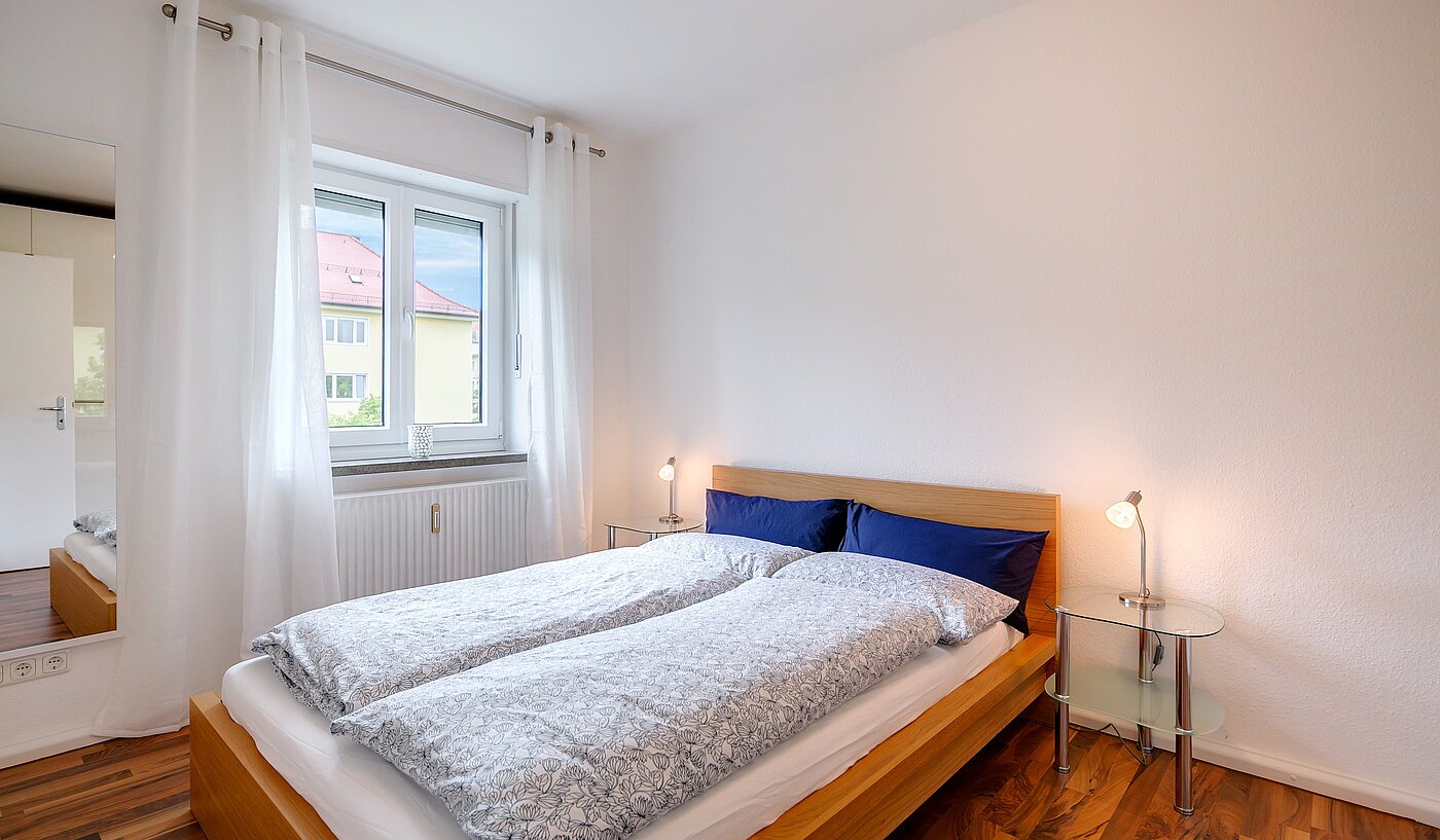 Appartamento a 2 camere | München-Schwabing | 70096 | Separates Schlafzimmer