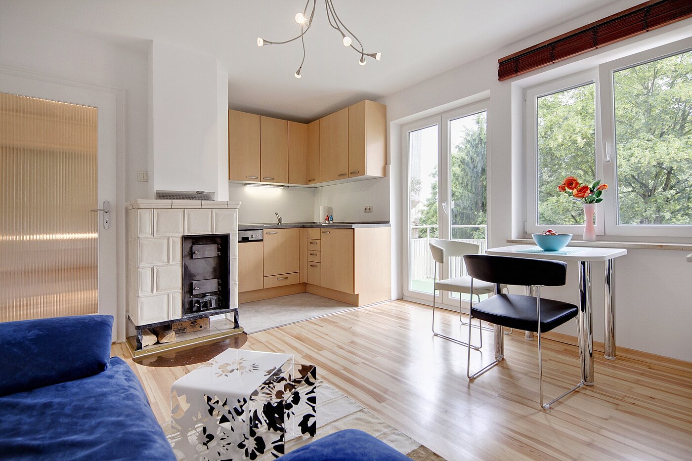 Appartamento a 2 camere | München-Laim | 1704ML3 | Blick zur Küche