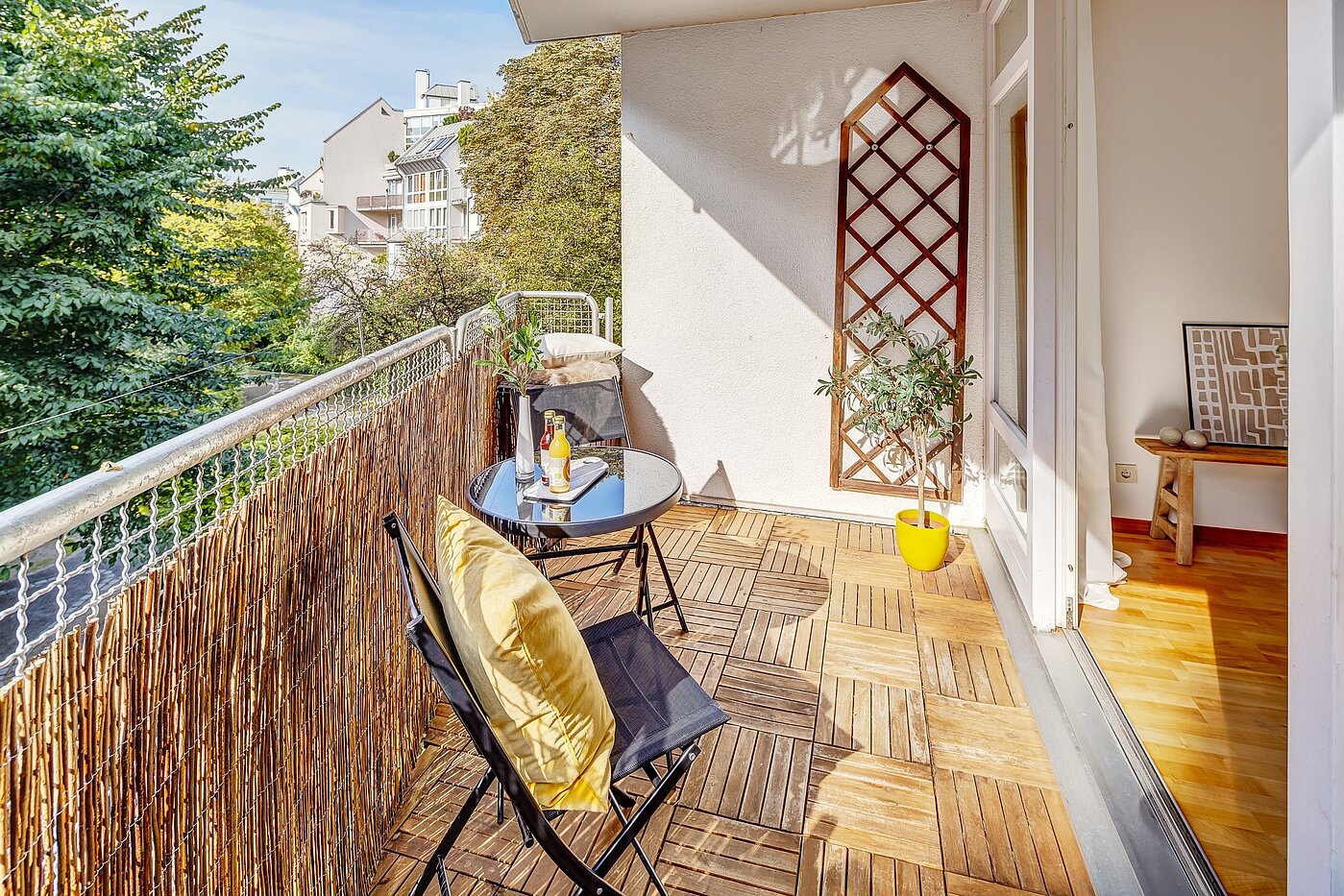 Appartamento a 2 camere | München-Schwabing | 2109ML3 | ...mit Blick zum begrünten...