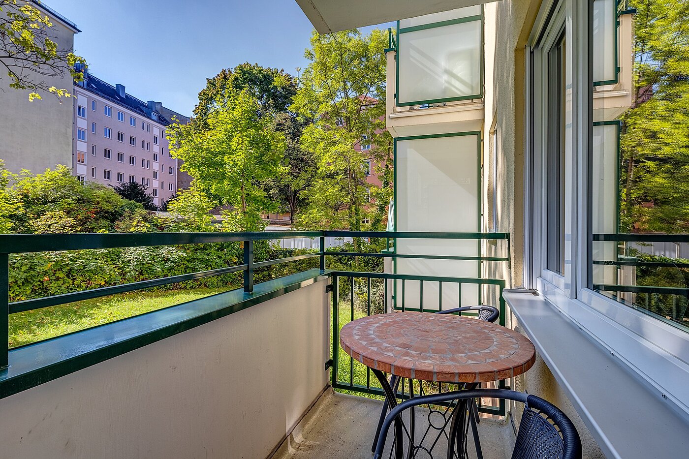 Appartamento a 1 camera | München-Schwabing | 2109ML5 | Balkon mit...