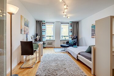 Haidhausen: Spazioso appartamento con 1 camera da letto vicino a Gasteig