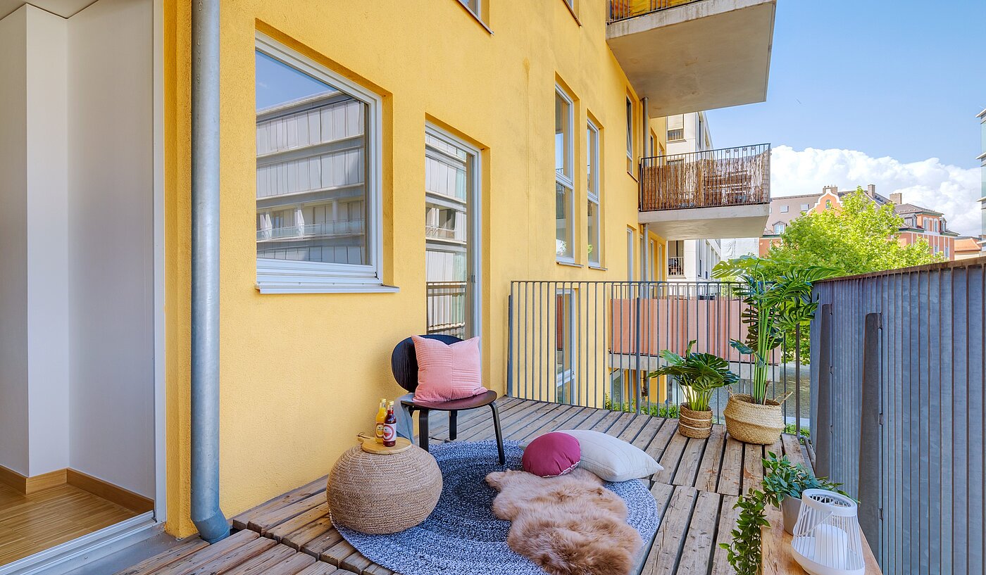 Appartamento a 2 camere | München-Schwanthalerhöhe | 2206ML11 | ...mit Holzfußboden