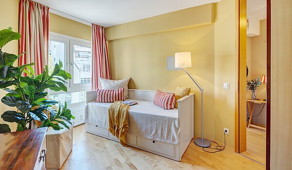 Appartamento a 1.5 camere | München-Maxvorstadt | 70480 | Schlafzimmer