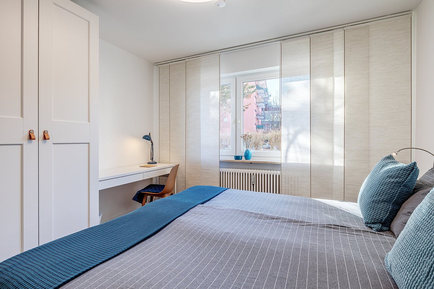 Appartamento al piano terra a 2 camere | München-Moosach | 70462 | Schlafzimmer