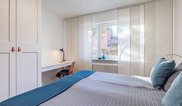Appartamento al piano terra a 2 camere | München-Moosach | 70462 | Schlafzimmer