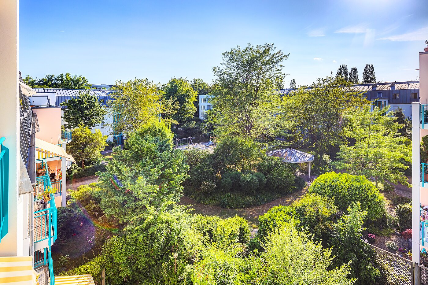 Appartamento a 3 camere | München-Oberföhring | 70246 | ...Blick ins Grüne