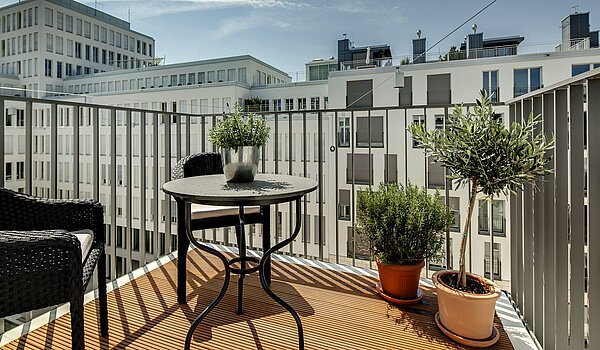 Appartamento a 2 camere | München-Maxvorstadt | 70023 | Sonniger Westbalkon