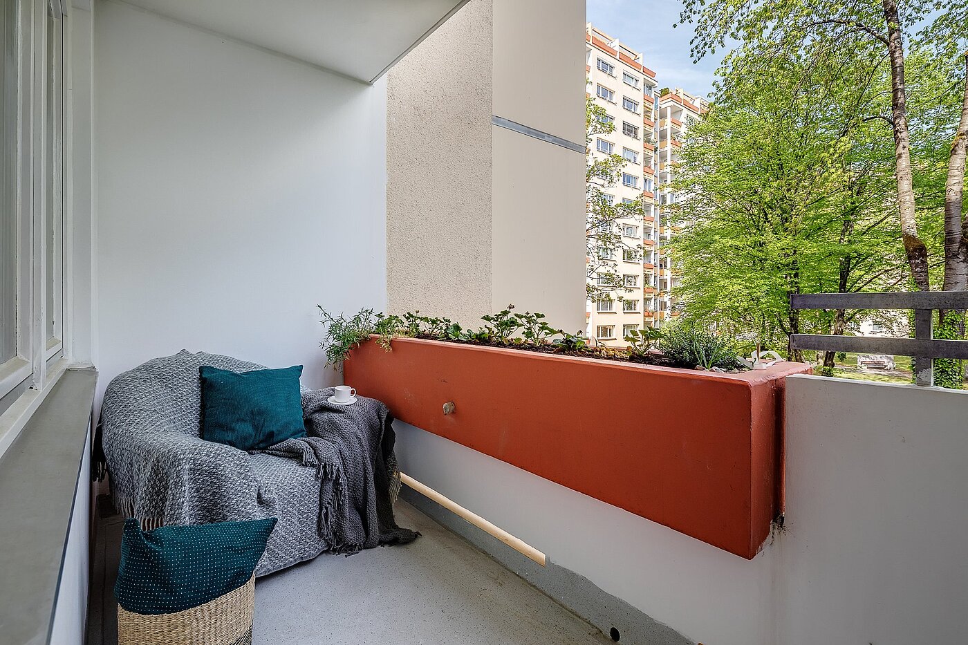 Appartamento a 2 camere | München-Perlach | 1904ML5 | Balkon mit Ausblick