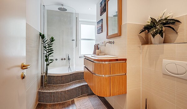 Appartamento a 3 camere | München-Harlaching | 2108ML3 | Modernes Wohlfühl-Bad mit...