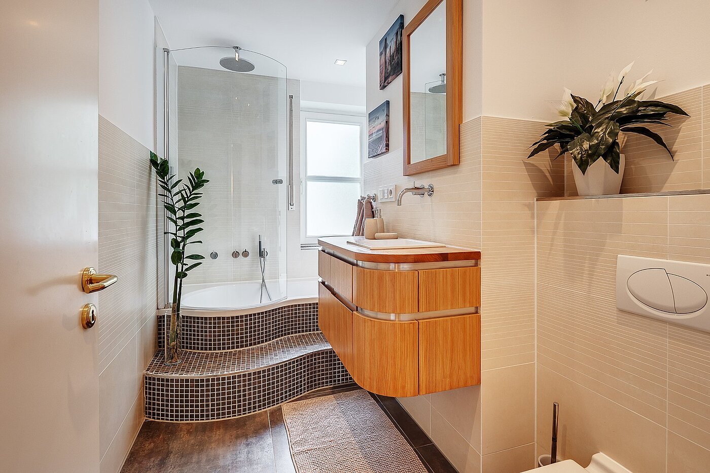 Appartamento a 3 camere | München-Harlaching | 2108ML3 | Modernes Wohlfühl-Bad mit...