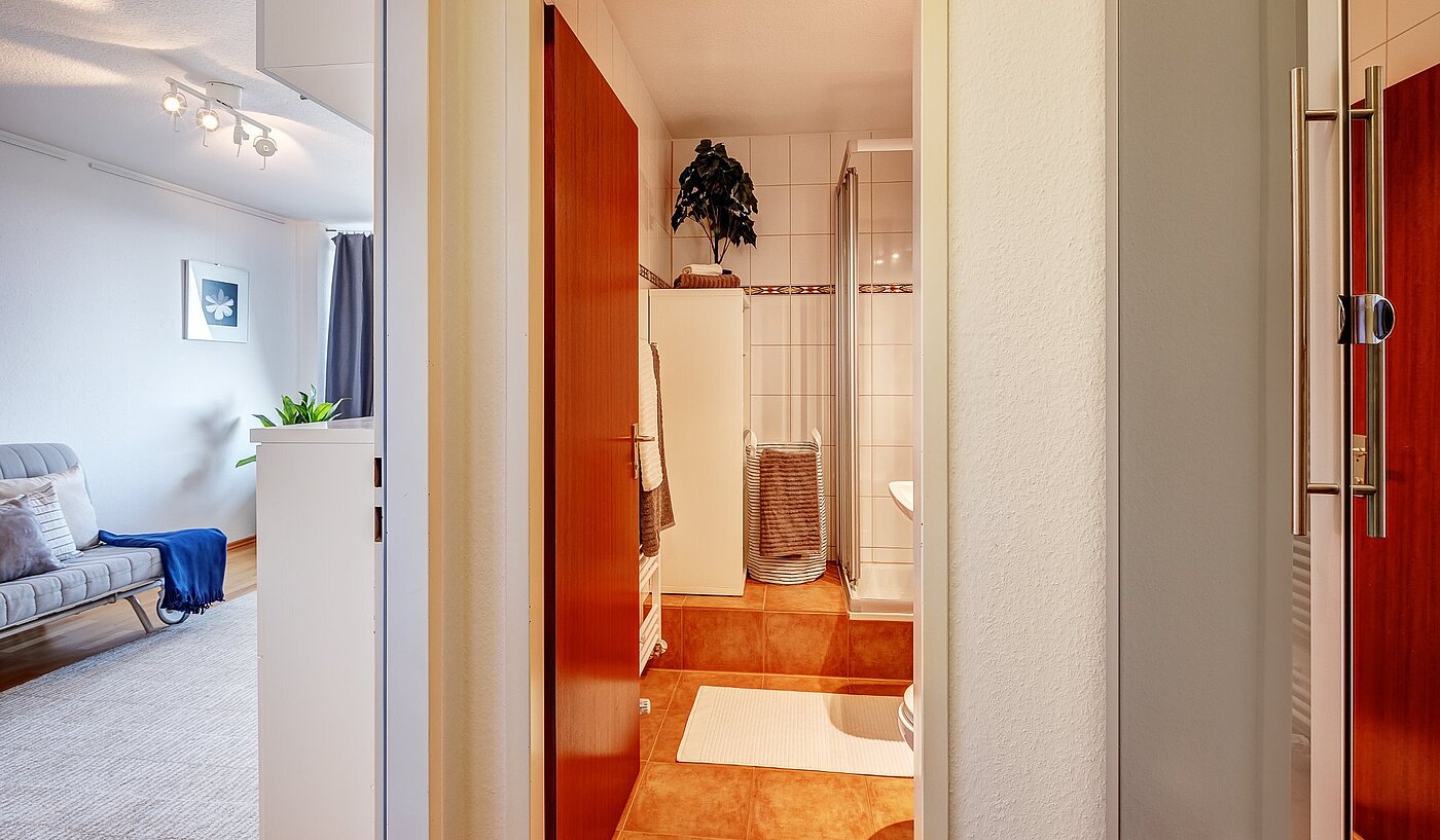 Appartamento a 1 camera | München-Laim | 2107ML8 | Flur mit Garderobenschrank