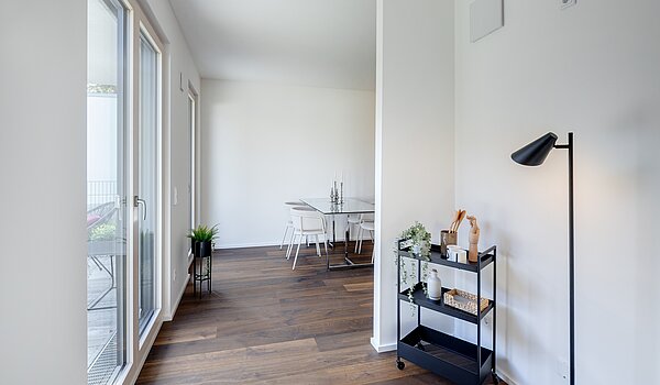 Terrassenwohnung a 2 camere | München-Harlaching | 70372 | Blick zum...