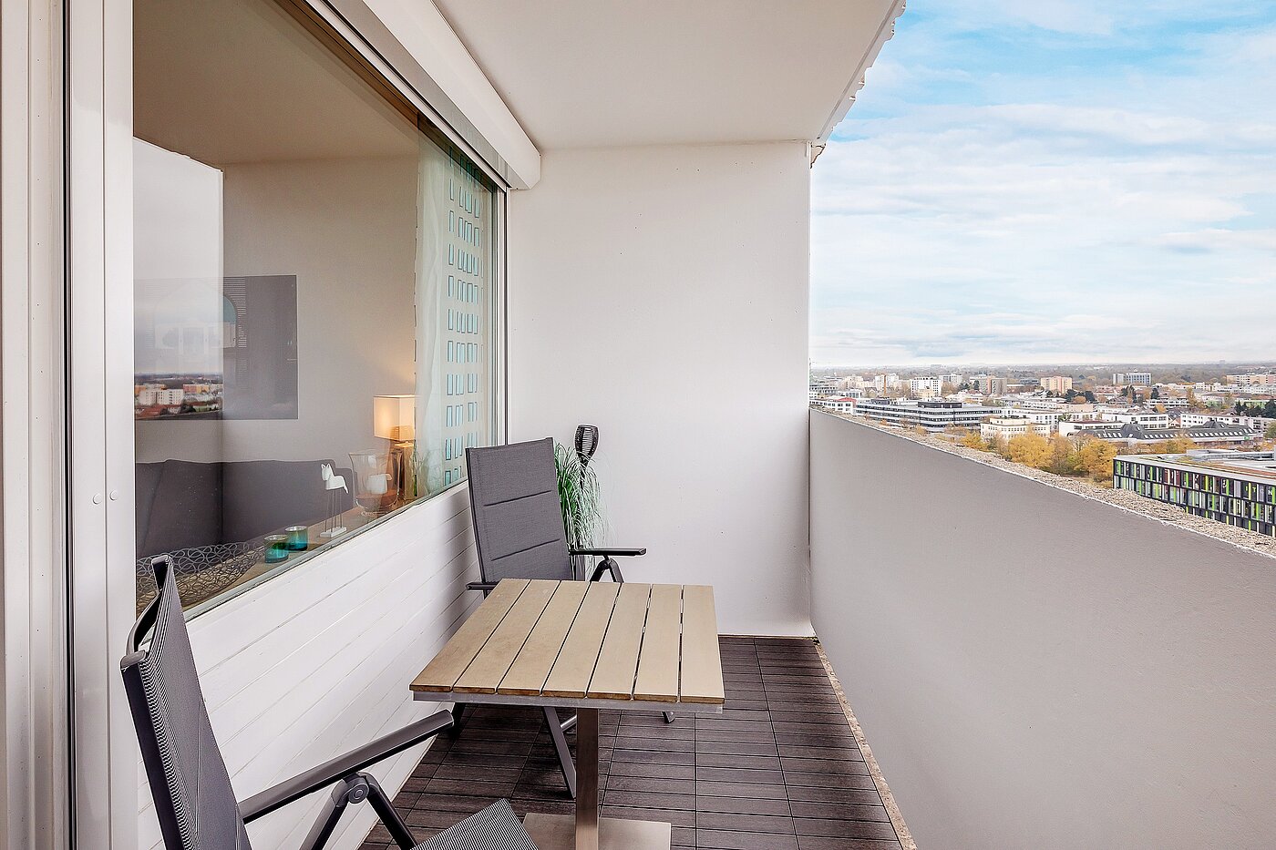 Appartamento a 1 camera | München-Moosach | 70092 | Sonniger Westbalkon