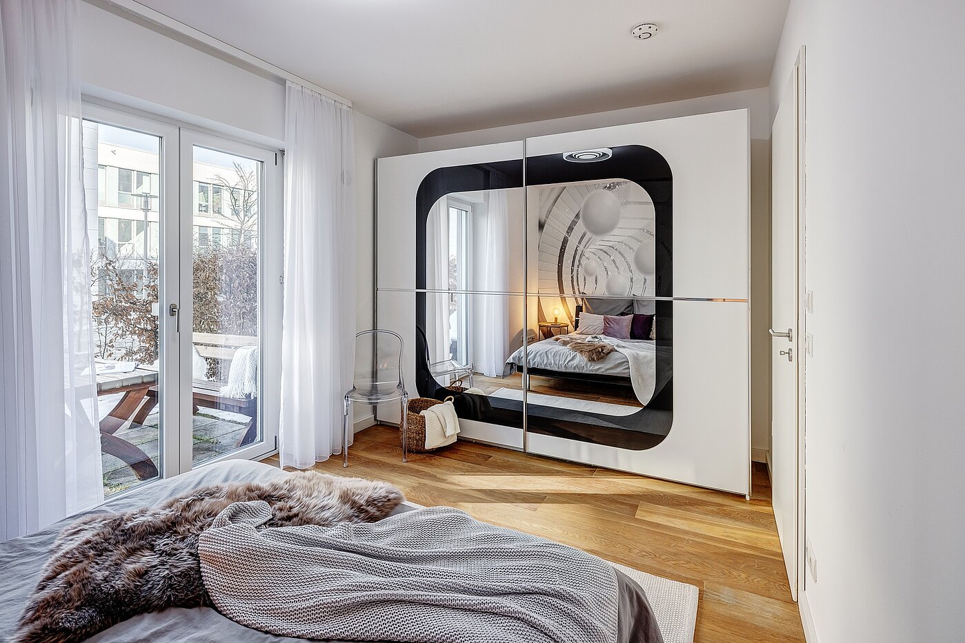 Appartamento al piano terra a 2 camere | München-Riem | 2201ML1 | ...großem Kleiderschrank und...