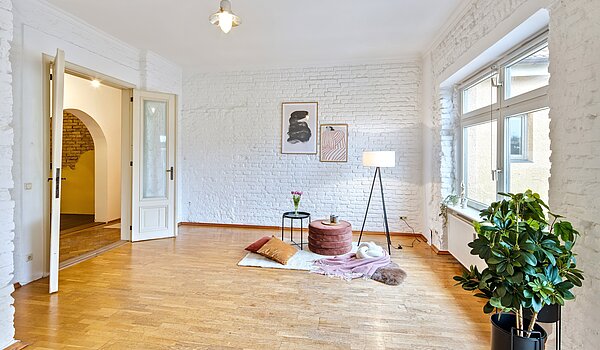 Appartamento a 2 camere | München-Isarvorstadt | 703031 | Wohnbereich
