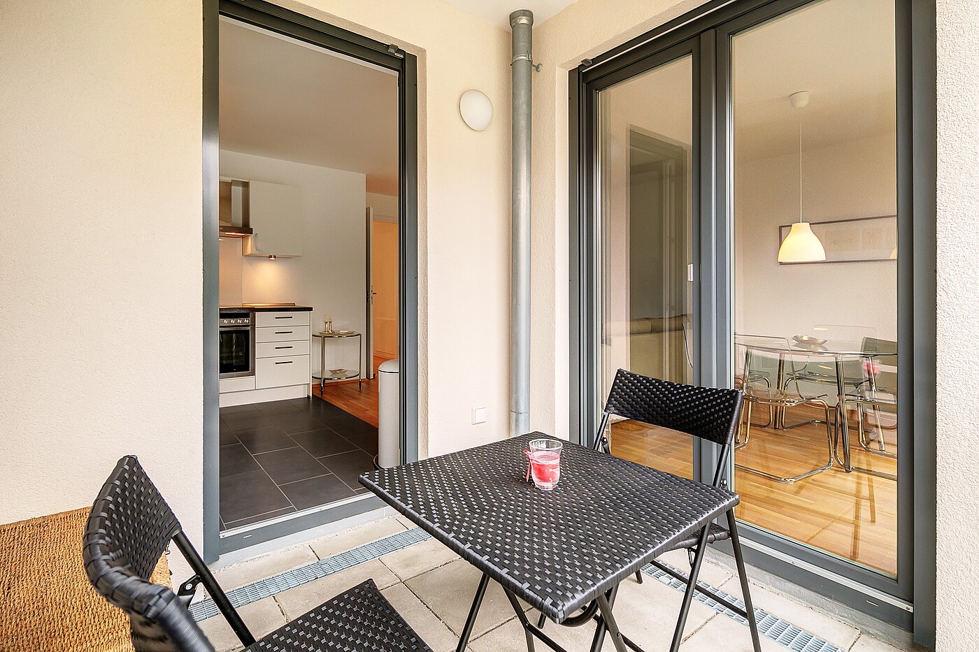 Appartamento a 3 camere | München-Moosach | 70164 | Ruhige Loggia