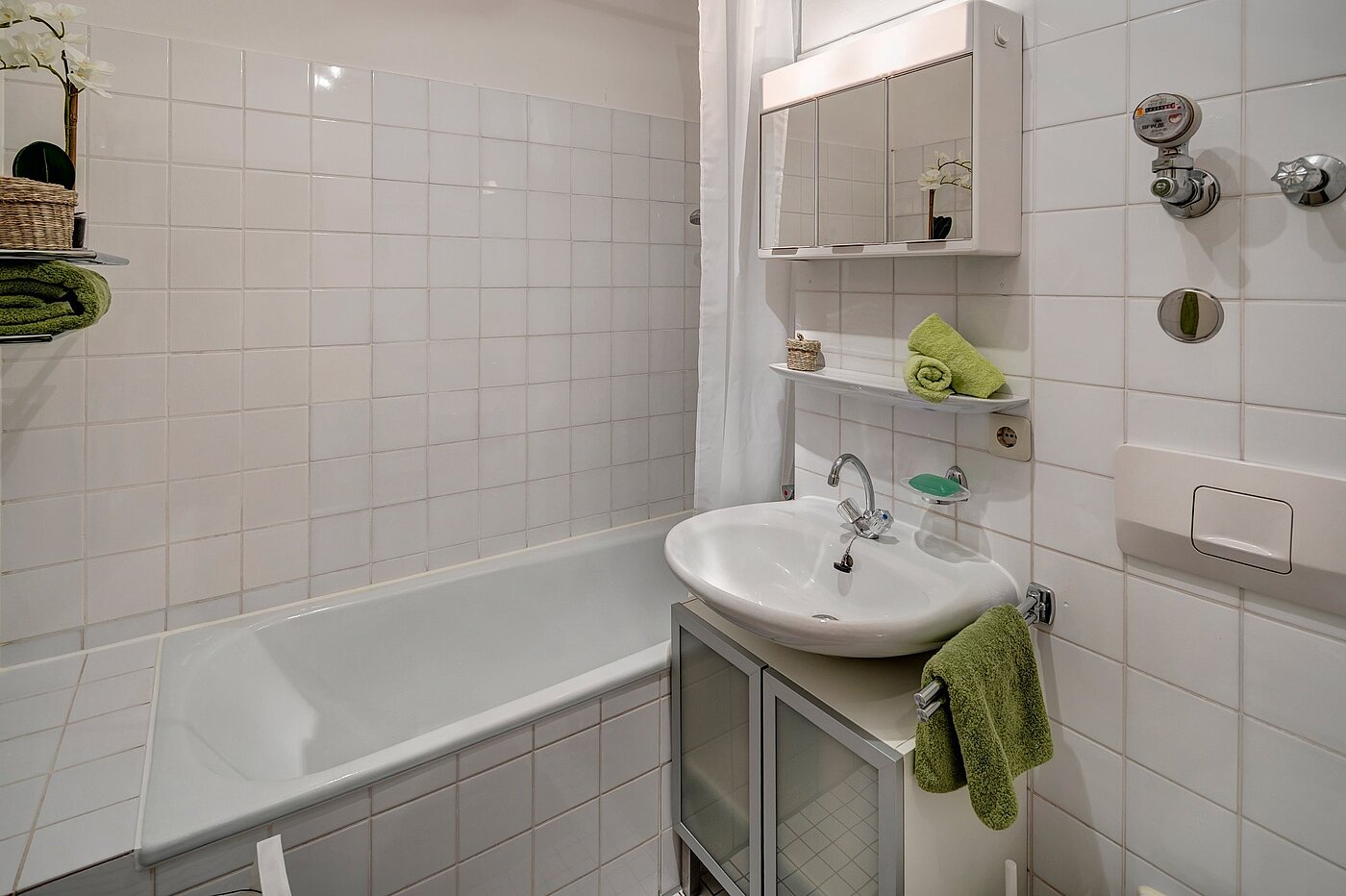 Appartamento a 1.5 camere | München-Lehel | 2107ML9 | ...mit Badewanne