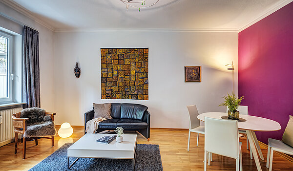 Appartamento al piano terra a 2 camere | München-Schwabing | 70394 | Offener Wohn- Essbereich