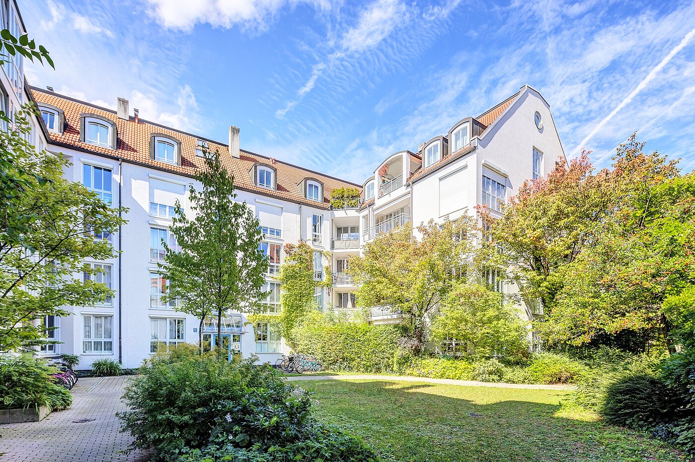 Appartamento a 1 camera | München-Schwabing | 70249 | ...Innenhofbereich
