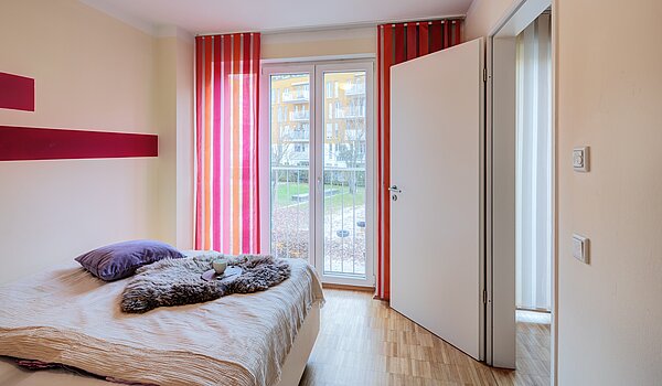 Appartamento a 2 camere | München-Schwabing | 703161 | Blick zum Fenster