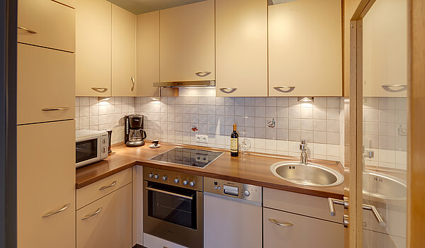 Appartamento al piano terra a 2 camere | München-Feldmoching | 70424 | Apartmentküche