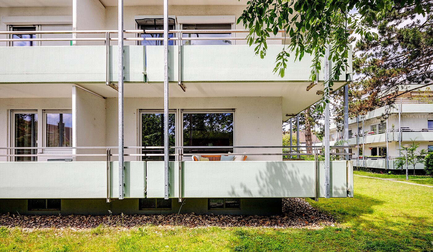 Appartamento a 1.5 camere | München-Milbertshofen | 701281 | Eckbalkon