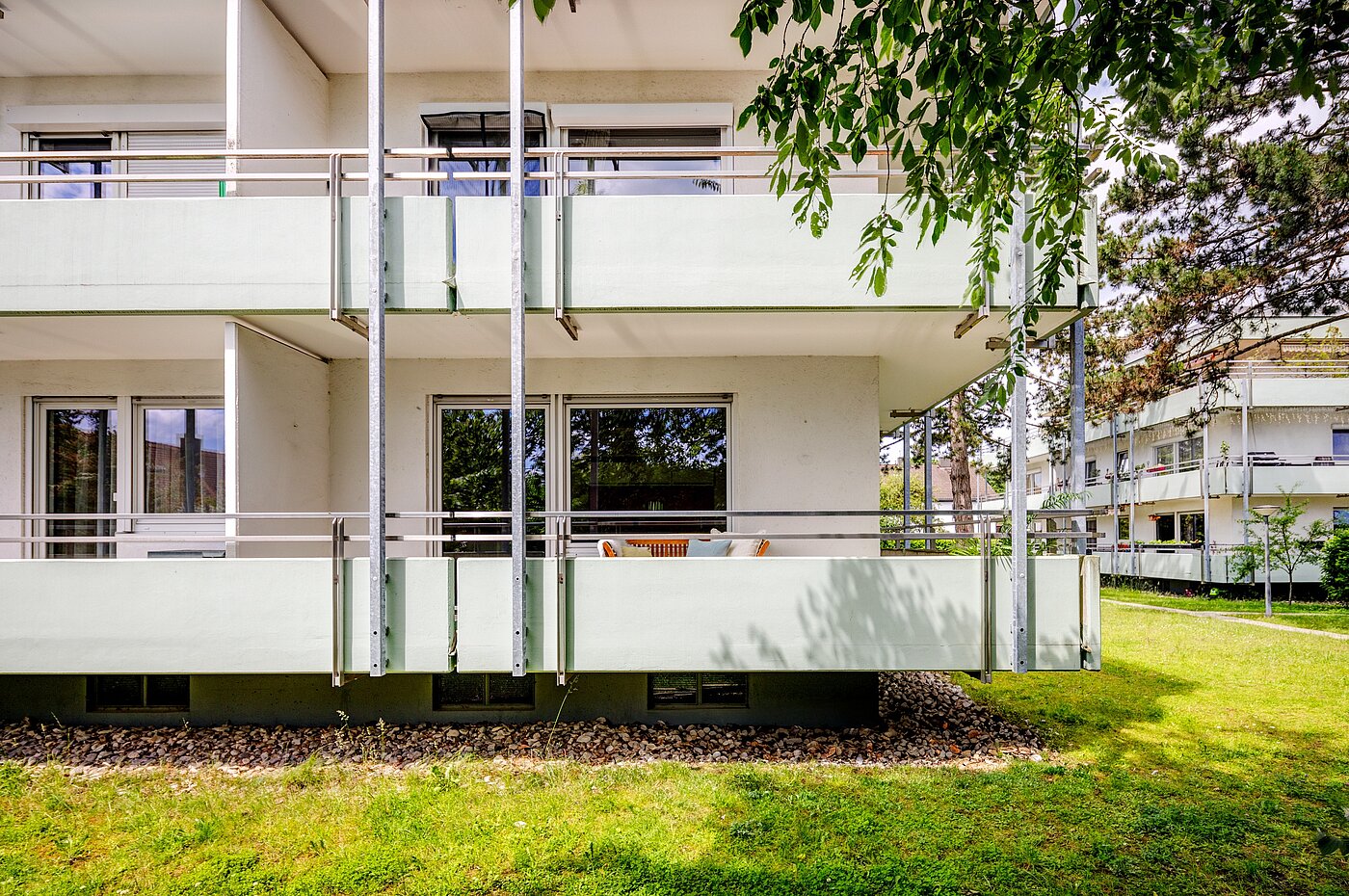 Appartamento a 1.5 camere | München-Milbertshofen | 701281 | Eckbalkon