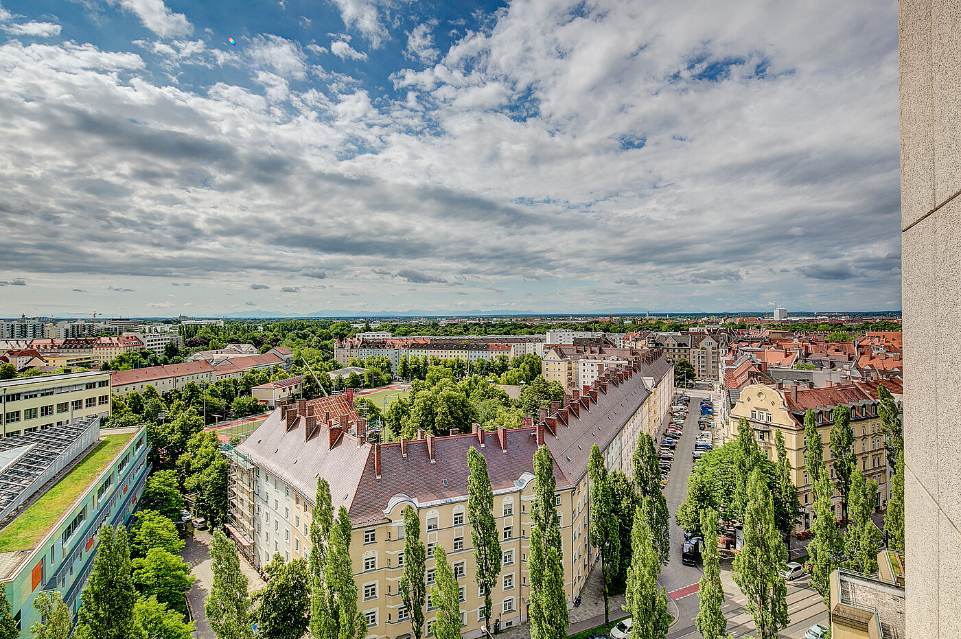 Apartment a 1 camera | München-Haidhausen | 70275 | Blick vom Balkon
