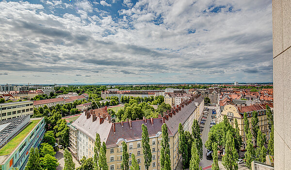 Apartment a 1 camera | München-Haidhausen | 70275 | Blick vom Balkon