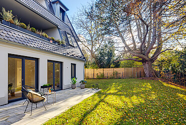 Harlaching: prima occupazione - trilocale in posizione privilegiata