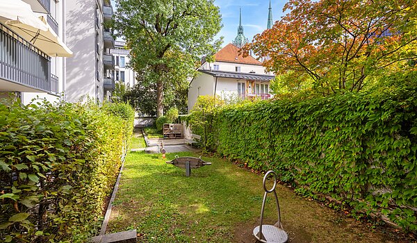 Appartamento a 3 camere | München-Ludwigsvorstadt | 70488 | ...ruhigen Garten