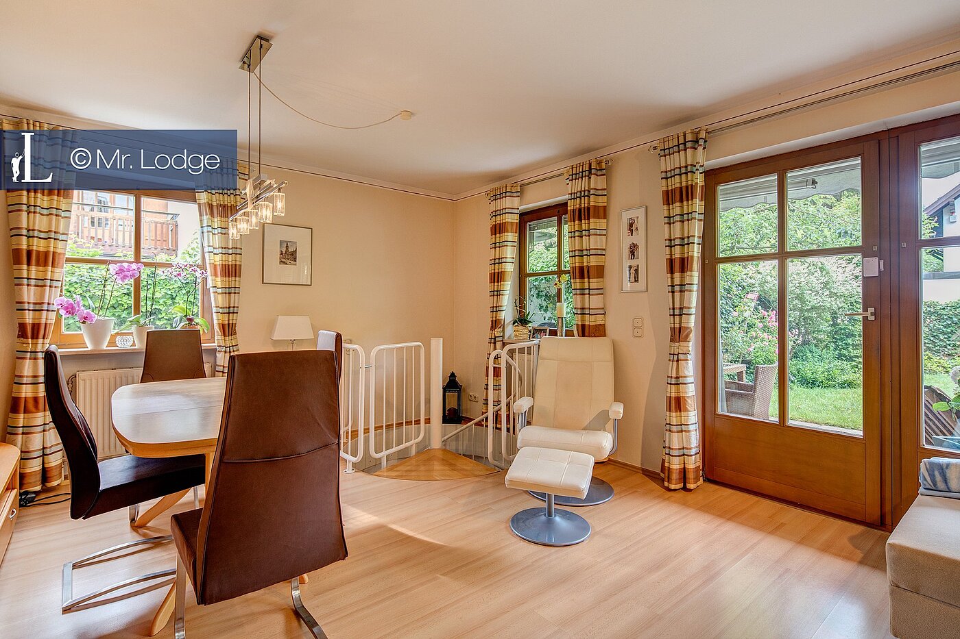 Appartamento al piano terra a 2 camere | München-Lochhausen | 1706ML1 | Wohnen/Essen/Süd-Terrasse