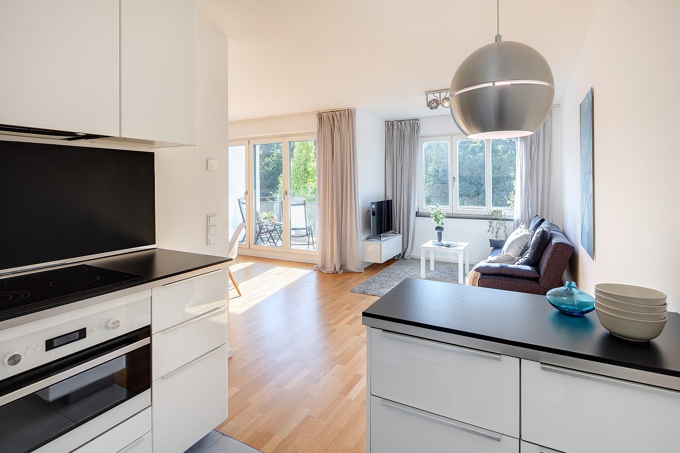 Appartamento a 2 camere | München-Schwabing | 70278 | Übergang zur Küche