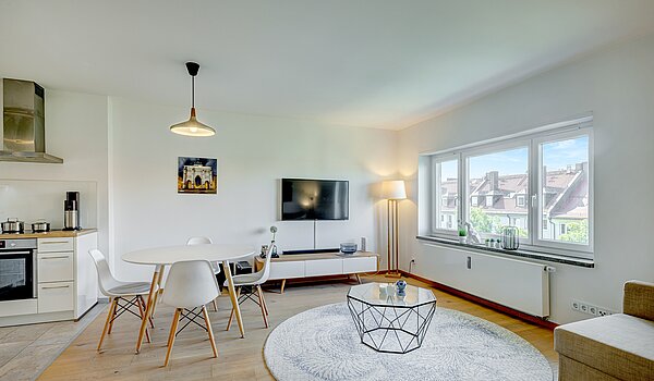 Apartment a 1 camera | München-Schwabing | 70198 | Gemütlicher Essbereich